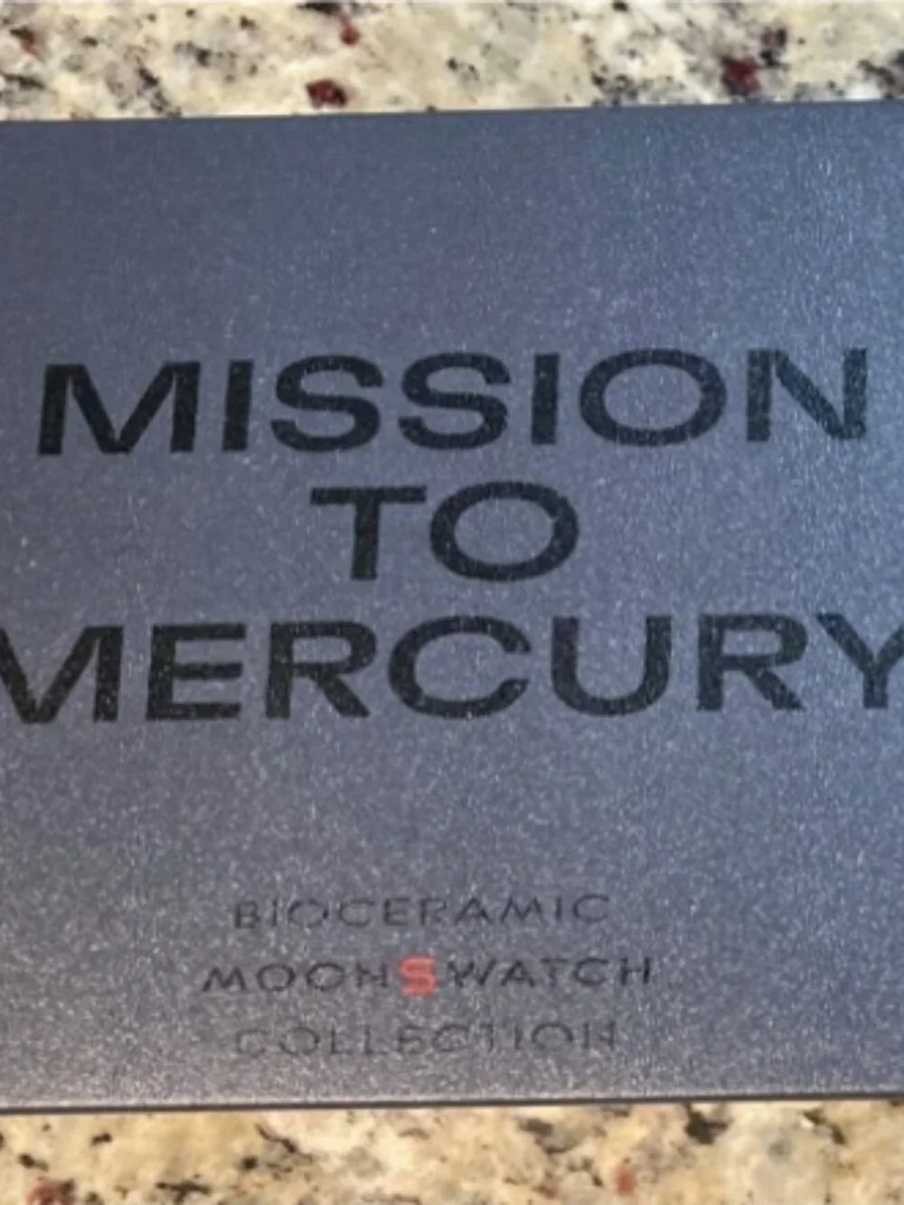 SWATCH x OMEGA - Bioceramic Moonswatch MISSION TO MERCURY